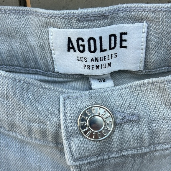 AGOLDE Mid-Rise Slim Fit Jeans Size 32 - Picture 3 of 6